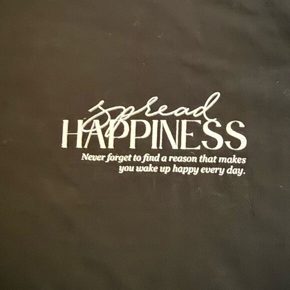 Zara black short sleeve T-shirt w chiffon pleated back and text on front NWOT S - Picture 5 of 12